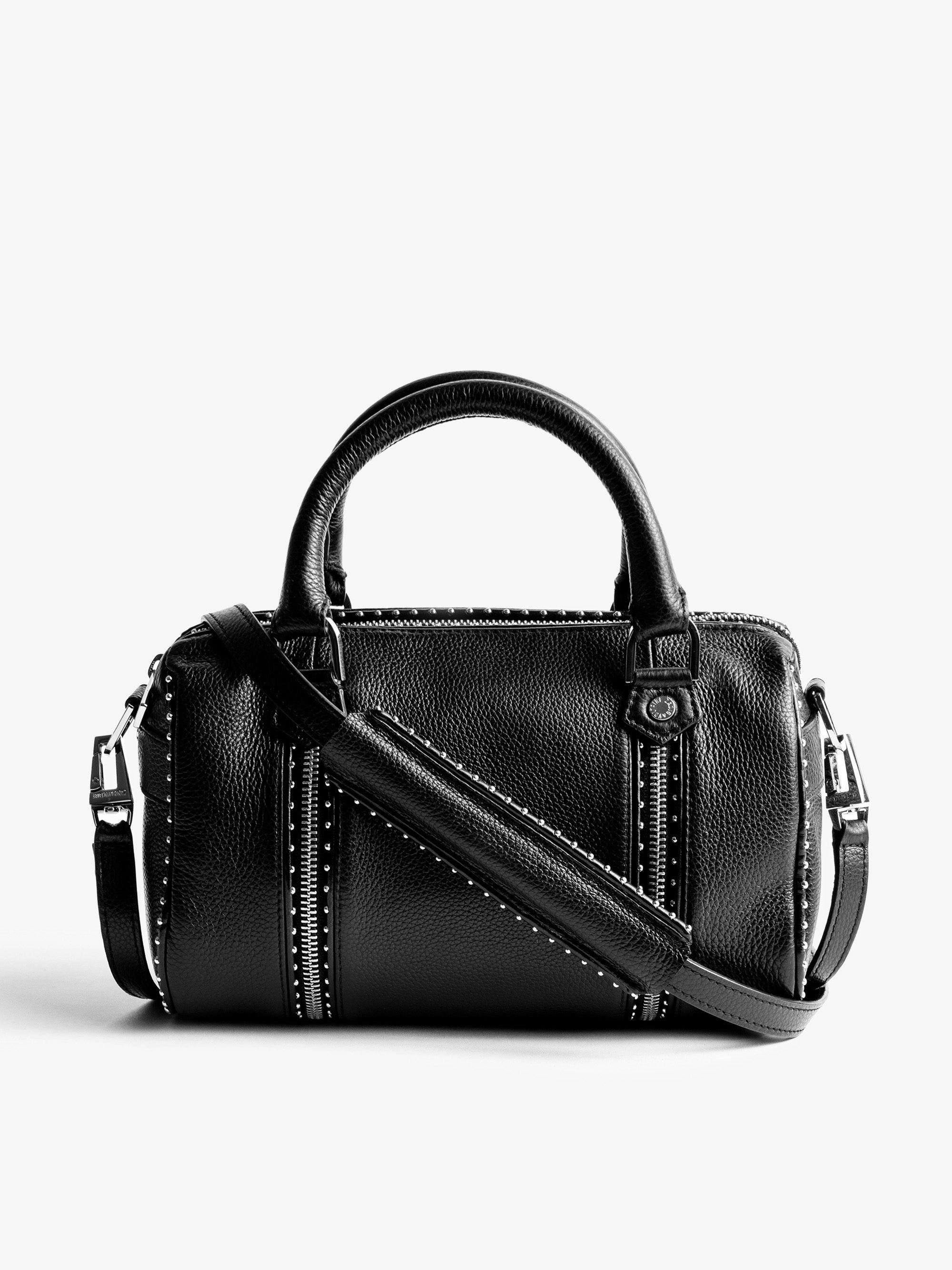 XS Sunny Studs Bag - Iconic Sunny XS bag in grained leather adorned with silver studs.